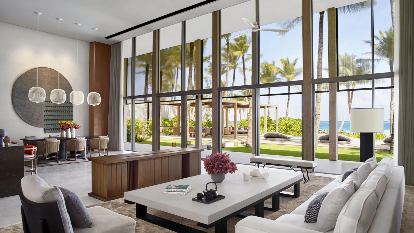The Ritz-Carlton Estate living room, Maldives