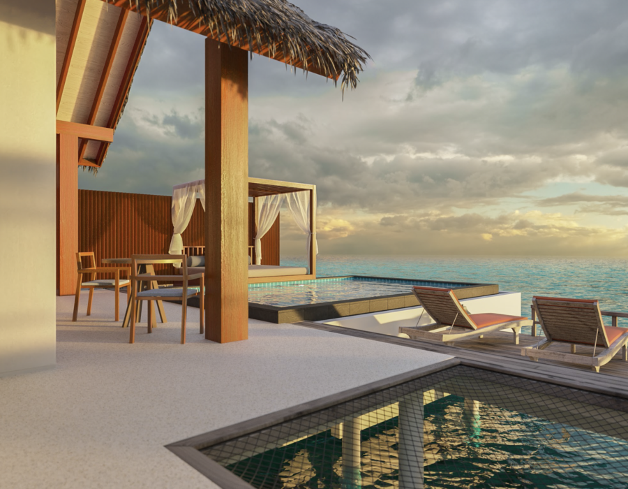 Sunset Ocean Pool Villa at Furaveri Maldives