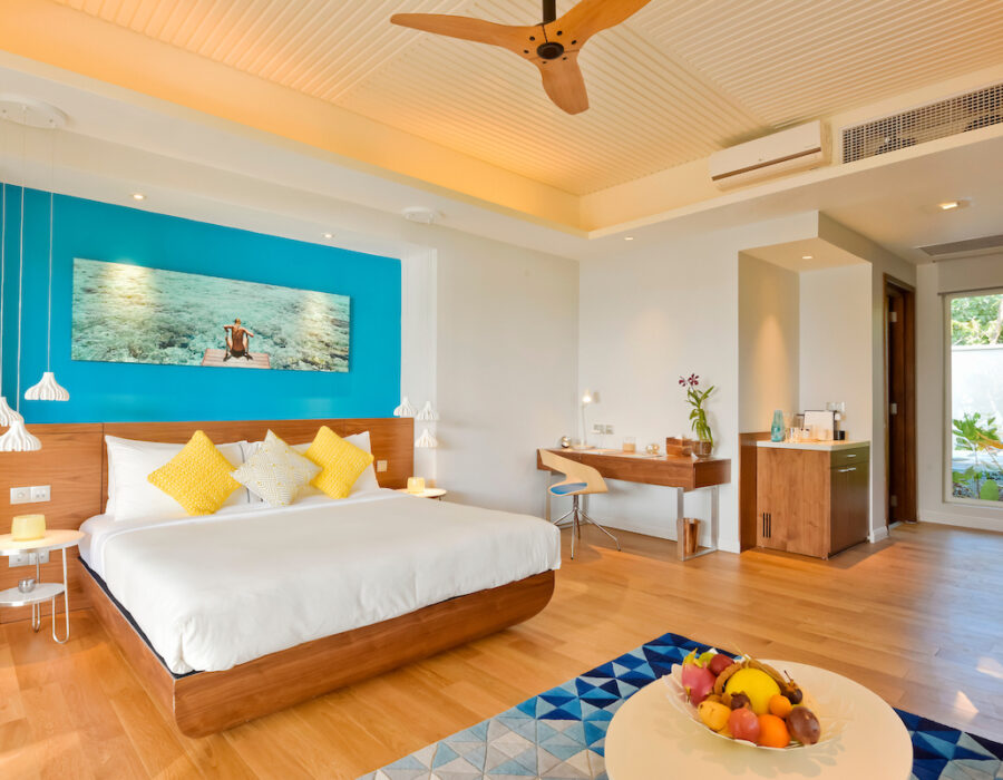 Beach Villa with Swirl Pool at Kandima Maldives