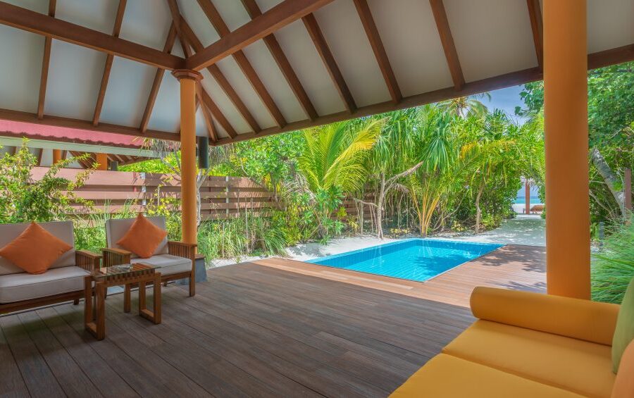 Pool Beach Villa at Dhigufaru Island Resort