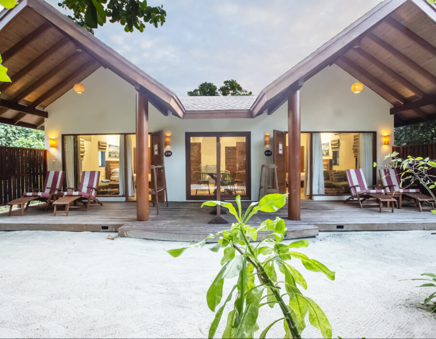 Two-Bedroom Garden Suite at Reethi Faru Resort
