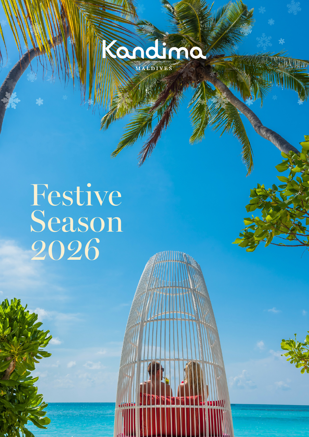 Kandima Maldives Festive Season 2026 brochure cover